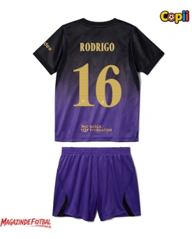 Barcelona Rodri Hernandez #16 Echipament de Fotbal Replică 2026-27 Copii Deplasare (+ Șorturi)